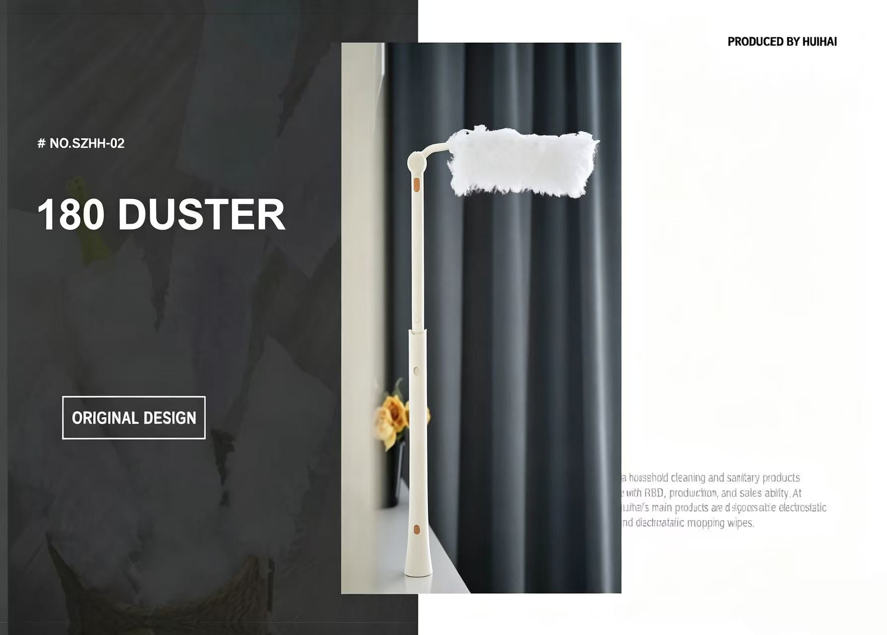 180 Duster (Flexible Angle Electrostatic Duster)